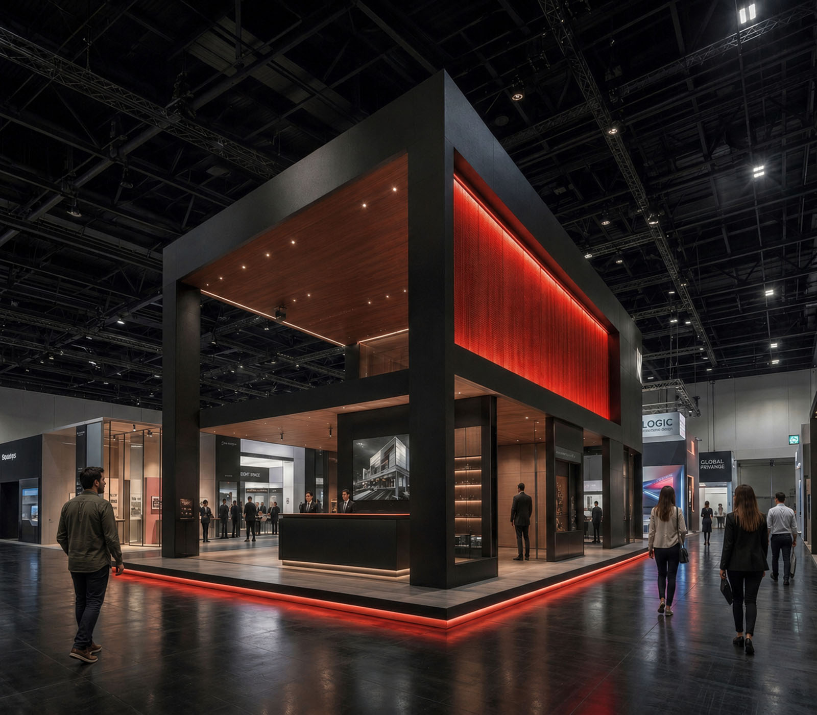Exhibition stand concept