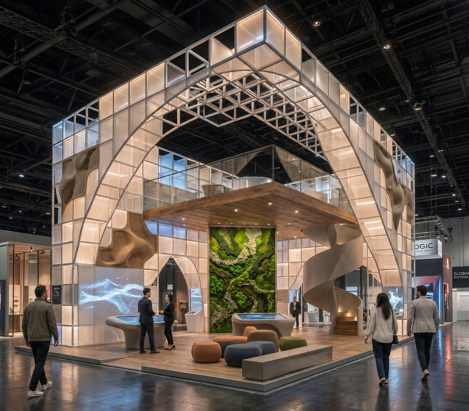 Exhibition stand concept